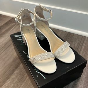 Pearl Betsey Johnson Heels